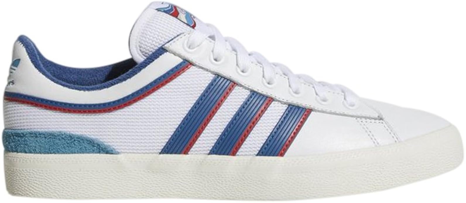 Amazon.com | adidas Superstar Vulc x Alltimers Sneakers Future White/Core Black/Scarlet Mens 4.5 