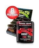 Teaza Herbal Energy Pouch Fire with Cayenne and Habenero 8 Pack 80 Pouches