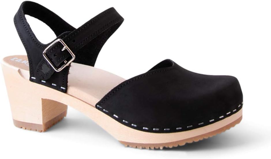 Sandgrens Swedish Handmade Wooden Clog Sandal | Victoria