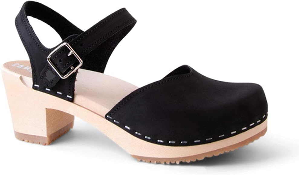 swedish high heel clogs