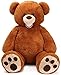 VIAHART Moochie The Bear | 5 Foot (60 Inch) Stuffed Animal Jumbo Big Lifesize Huge Giant Large Plush Teddy | Shipping from Texas | By Tiger Tale Toys