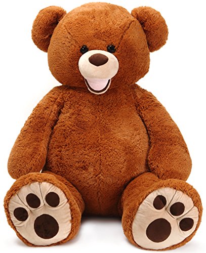 VIAHART Moochie The Bear | 5 Foot (60 Inch) Stuffed Animal Jumbo Big Lifesize Huge Giant Large Plush Teddy | Shipping from Texas | By Tiger Tale Toys