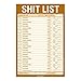 Knock Knock Shit List Pad