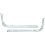 SlipX Solutions Shower Curtain Splash Guards for Shower Liners & Curtains, Keeps Water Inside Your Shower (Easy to Install, A