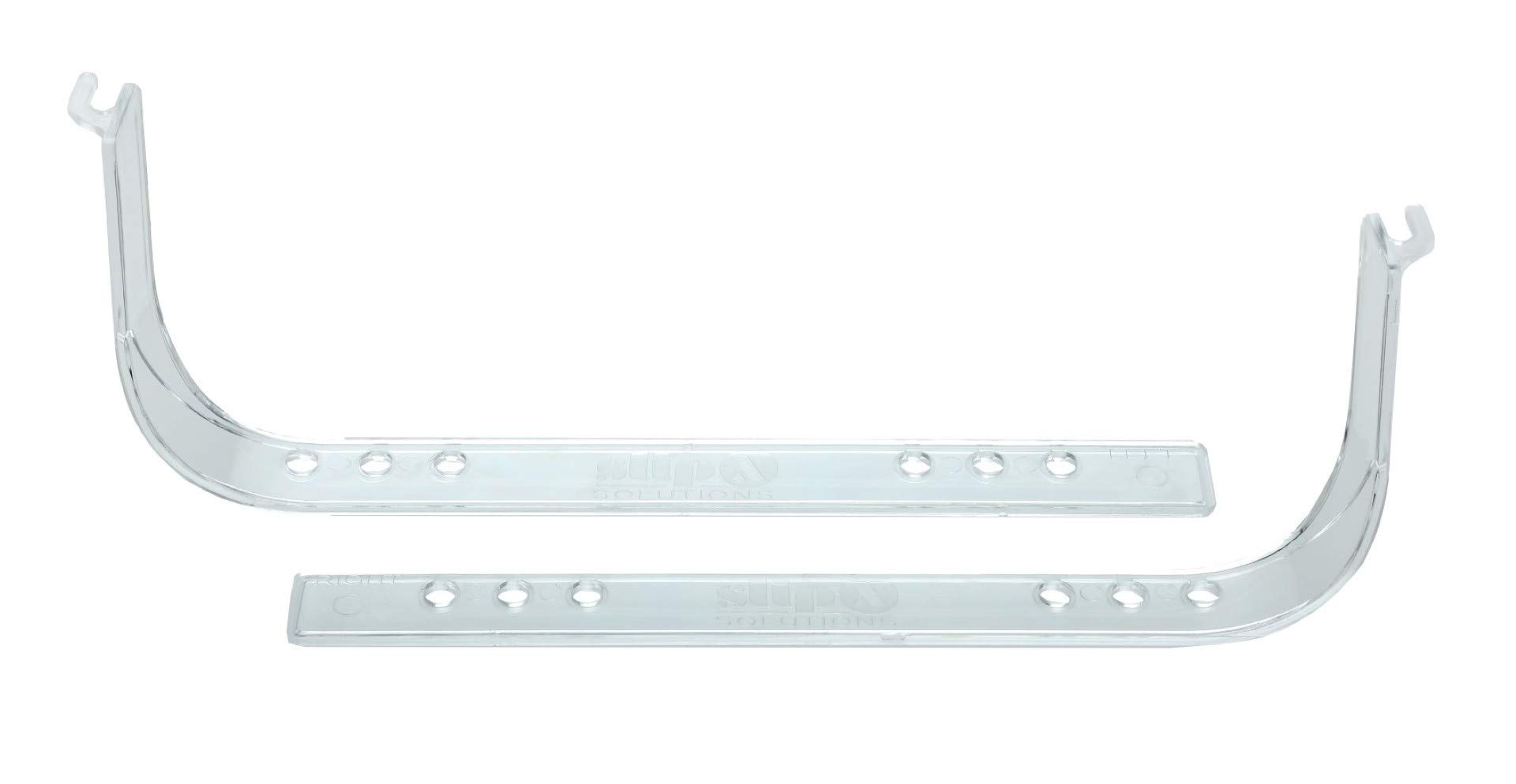 SlipX Solutions Shower Curtain Splash Guards for Shower Liners