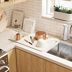 Umbra UDry Peg Drying Rack with Mat, Linen