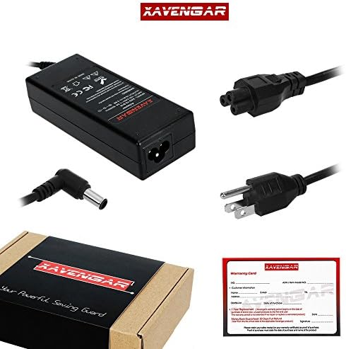 Xavengar 76W 19.5V 3.9A Sony VAIO ,VGN-FZ VEN-NW Series Laptop AC Adapter Charger Power Cord Replacement for compatible models.
