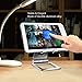 iPad Holder, iPhone Stand, Nintendo Switch Stand Adjustable, iPad Pro Stand for Desk, Foldable iPad Mini Stand or Tablets (4-12 inch) -Silver