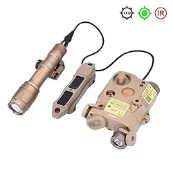 PEQ-15 Red/Green Laser Dot IR Indicator Sight with