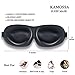 KAMOSSA Sleep Mask, Contoured Sleeping Eye Mask, 3 Colors Available, Free Earplugs & Carry Bag (Pink)