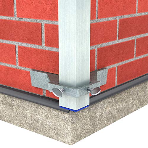 Bon 11-122  Outside Base Fitting for Model C and R Masonry Guide Corner Pole - Thumbnail 2
