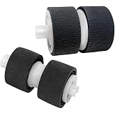 Scanner Exchange Roller Kit Fit for Canon DR-C125 DR-C225 DR-C255 DR-C225II | 5484B001 Scanner Feed Separation Roller, Replace 5484B001AA