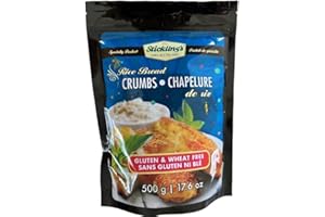 2-Pack Stickling's Rice Bread Crumbs, Gluten Free (1KG)