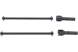 DGLDCSHUAI 1Pack CVD Drive Shaft Universal Metal Rear Drive Shaft Set for YK 4012 4013 Remote Control Vehicle