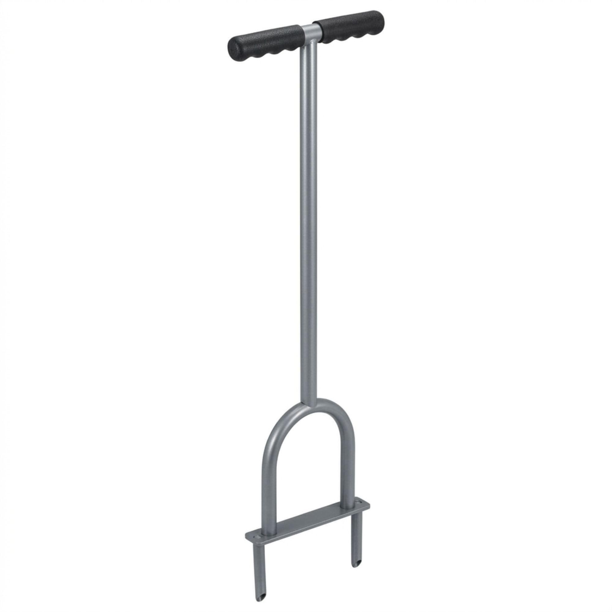 Garden Lawncare Guy Hollow Core Lawn Aerator - Fork Aerating Tool for Improving Grass - Anti-Clog Design