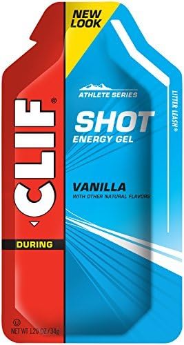 CLIF SHOT - Energy Gel - Vanilla - (1.2 oz, 24 Count) by Clif Shot