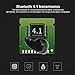 Bluetooth Earbud, Yikeshu Single Mini S530+ Wireless Bluetooth Stereo Earbud Support Hands-Free Calling Especially (Black)