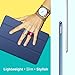 MoKo Case Fit iPad Pro 10.5 - Slim Lightweight Smart Shell Stand Cover with Translucent Frosted Back Protector Fit Apple iPad Pro 10.5 Inch 2017 Released Tablet, Navy Blue (Auto Wake/Sleep)