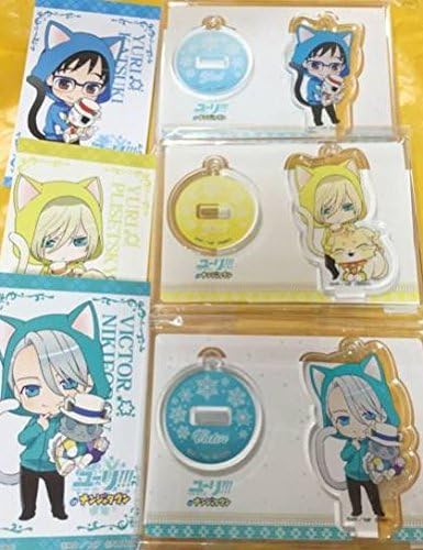 Amazon Co Jp ナンジャ ユーリ アクリルスタンド 購入特典カード 勇利 ユリオ ヴィクトル 6点セット ホビー 通販