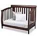 Delta Children Clermont 4-in-1 Convertible Baby Crib, Chocolate