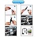 Car Mount Cell Phone Holder for Car 3-in-1 Universal Mobile Mount Air Vent Cradle Windshield Dashboard Long Arm Smartphone Holder for iPhone X/8/7/7P/6S/6P/5S Samsung Galaxy S5/S6/S7/S8 Nexus and More