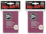 100 Ultra Pro BlackBerry PRO-Matte Deck Protectors Sleeves Standard MTG Pokemon