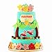 Tropical Rain Forest Theme Silicone Cake Fondant Mold,Flamingo/Pineapple/ Palm Leaves/Coconut Palm Tree Candy Chocolate Polymer Clay Hawaiian Cake Decorating