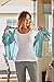 Thompson Tee with Sweat Pads Slim Fit Scoop, Rayon from Bamboo, Beige, X-Small