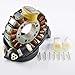 Stator For Yamaha YFM 225 Moto 4 YFM 250 Moto-4 1986 1987 1988 1989 1990 1991 OEM Repl.: 59V-88510-20-00