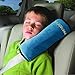 SSAWcasa Seat Belt Pillow for Kids,Seatbelt Pillow for Child Booster Car Seats,Travel Pillow Kids,High Back Booster Seat Straps Covers Cushion Pads for Toddler,Baby Neck Head Support for Carseat(Blue)