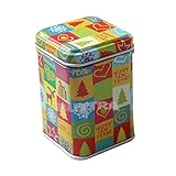 BESTIM Storage Tin Jewelry Iron Pill Box