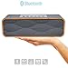 Yoyamo Portable Bluetooth Speakers Wireless Speaker with Super Bass Stereo sound for Smart Phones, Tablet, PC(Grey)