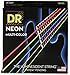 DR Strings HI-DEF NEON Bass Guitar Strings (NMCB5-45),Black