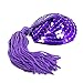 MSsmart(TM) 4 Pair Sexy Silicone Bling Sequins Heart Shape Tassel Nipple Pasties