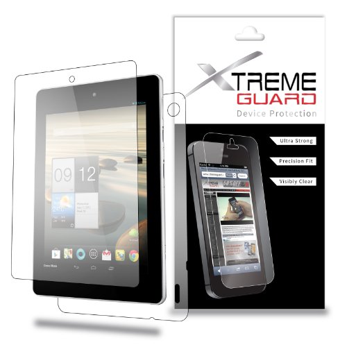 XtremeGuardTM Acer Iconia A1-810 Tablet Full Body Screen Protector (Ultra Clear)
