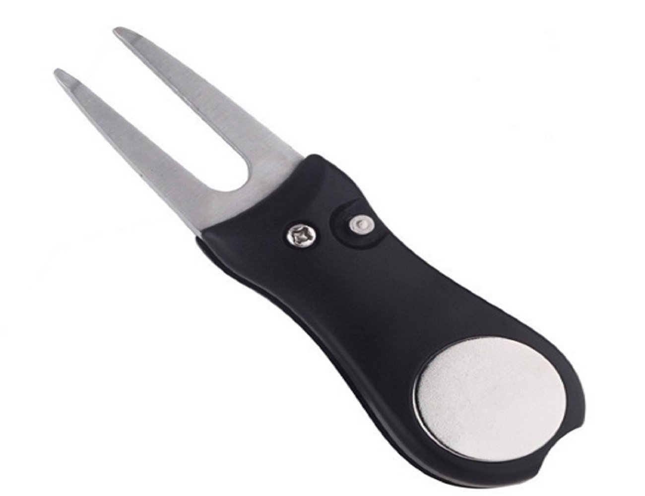 LL-Golf® Golf Divot Tool foldable with ball marker coin