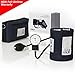 MDF Instruments, Calibra Aneroid Premium Professional Sphygmomanometer, Blood Pressure Monitor with Adult Cuff & Carrying Case, Lifetime Calibration, White Dial, Navy Blue Cuff, MDF808M04