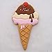 Ice Cream Cone Cookie and Fondant Cutter - Ann Clark - 5 Inches - US Tin Plated Steel