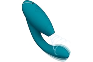 Womanizer Duo 2 G Spot Vibrator & Clitoral Suction Toy for Women & Couples | Clit Sucker | Rabbit Adult Sex Toy for Her | Dua