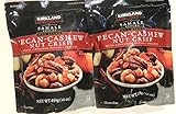 Kirkland Signature Sahale Snacks Pecan Cashew Nut Crisp 16 Ounce (Pack of 2)