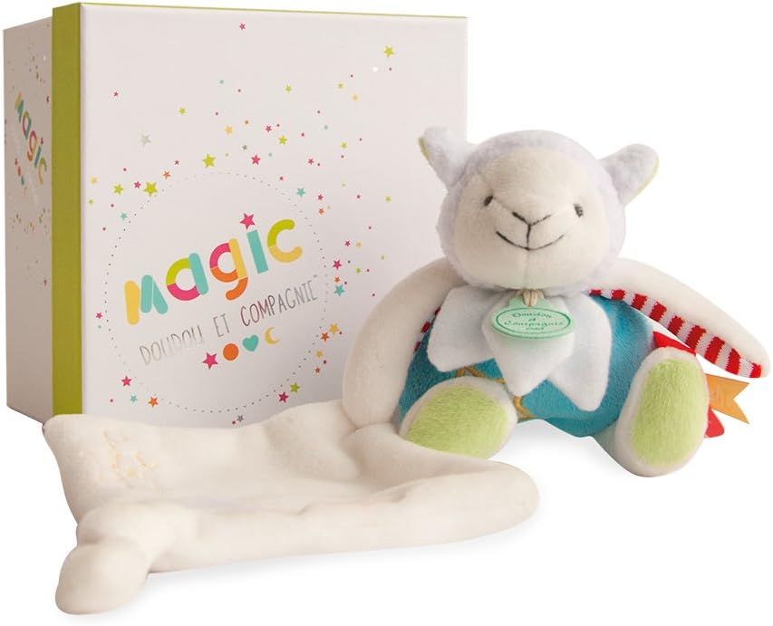 doudou et compagnie lamb comforter
