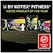 U by Kotex Fitness Tampons With fitpak, super Absorbency, Unscented