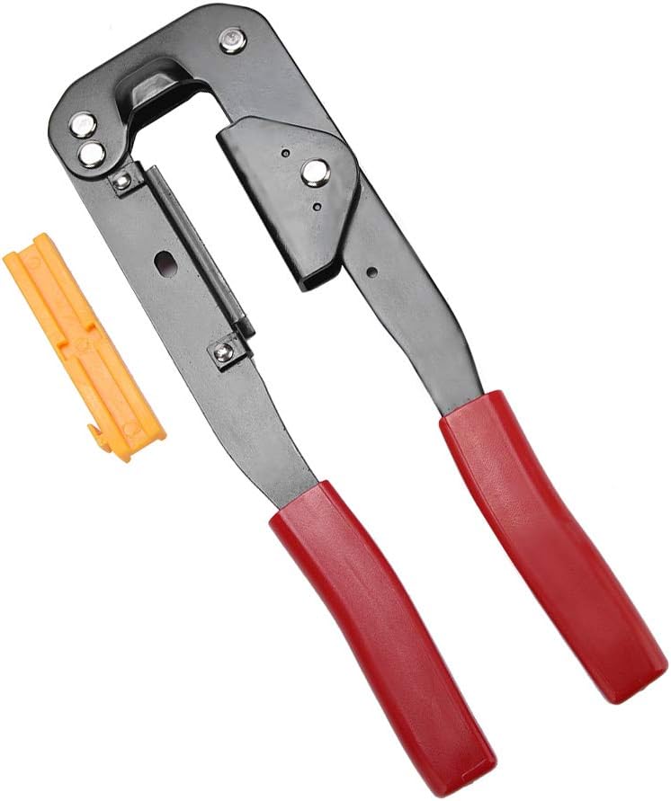 Oumefar IDC Crimp Tool Computer Flat Cable Cutting Nipper High Hardness Cable Crimper for 26 28 29 IDC Male Head Female Sockets - Image 3