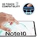 Comfort Valley [2 Pack] Galaxy Note 10 Screen Protector Tempered Glass For Samsung Galaxy Note 10(Black)
