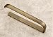 Leyden Antique Brass Towel Ring, Bathroom Hand Towel Holder Retro Towel Bar Wall Mounted Brushed Brass Towel Rack 12.7 inch