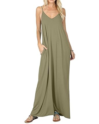 strappy maxi dress casual