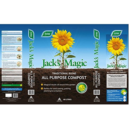 Westland Jacks Magic All Purpose Compost, 60 L gardenersguru