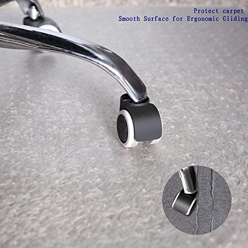 image for YOSHIKO Heavy Duty Carpet Chair Mat Thick and Sturdy Transparent Chair