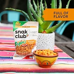 Snak Club Toasted Corn, Tajin Clásico Chili & Lime
