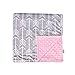 Towin Baby Arrow Minky Double Layer Receiving Blanket, Pink 29
